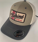 BDCTMR4-5 (MOSS AND CHARCOAL / ECRU MESH)