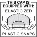 BDHPMT4-1 (CARBON HEATHER AND RUST / WHITE MESH BACK)